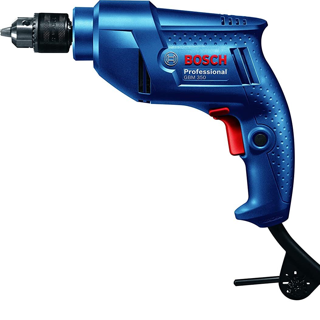 Bosch GBM 350 Professional Rotary Drill , Wood & Metal Work (350 Watt Blue),Corded Electric - Image 2